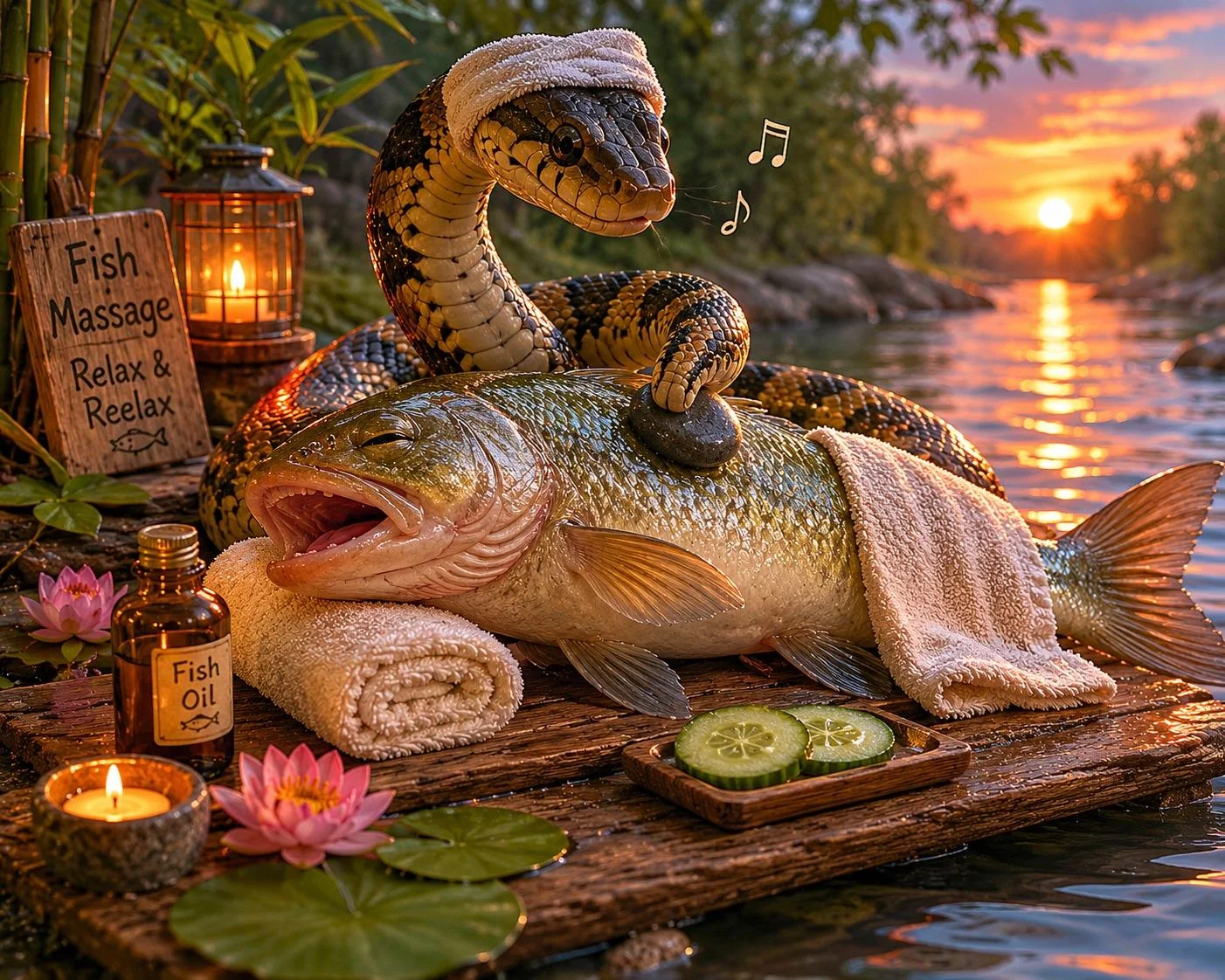 Snake to Fish massage picture 4 of 4