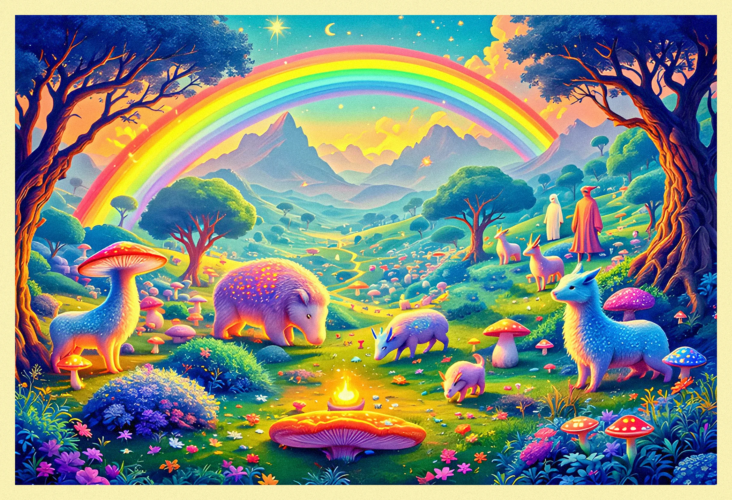 ✨ Surreal Abstract Landscapes 🍄🌈 picture 6 of 12