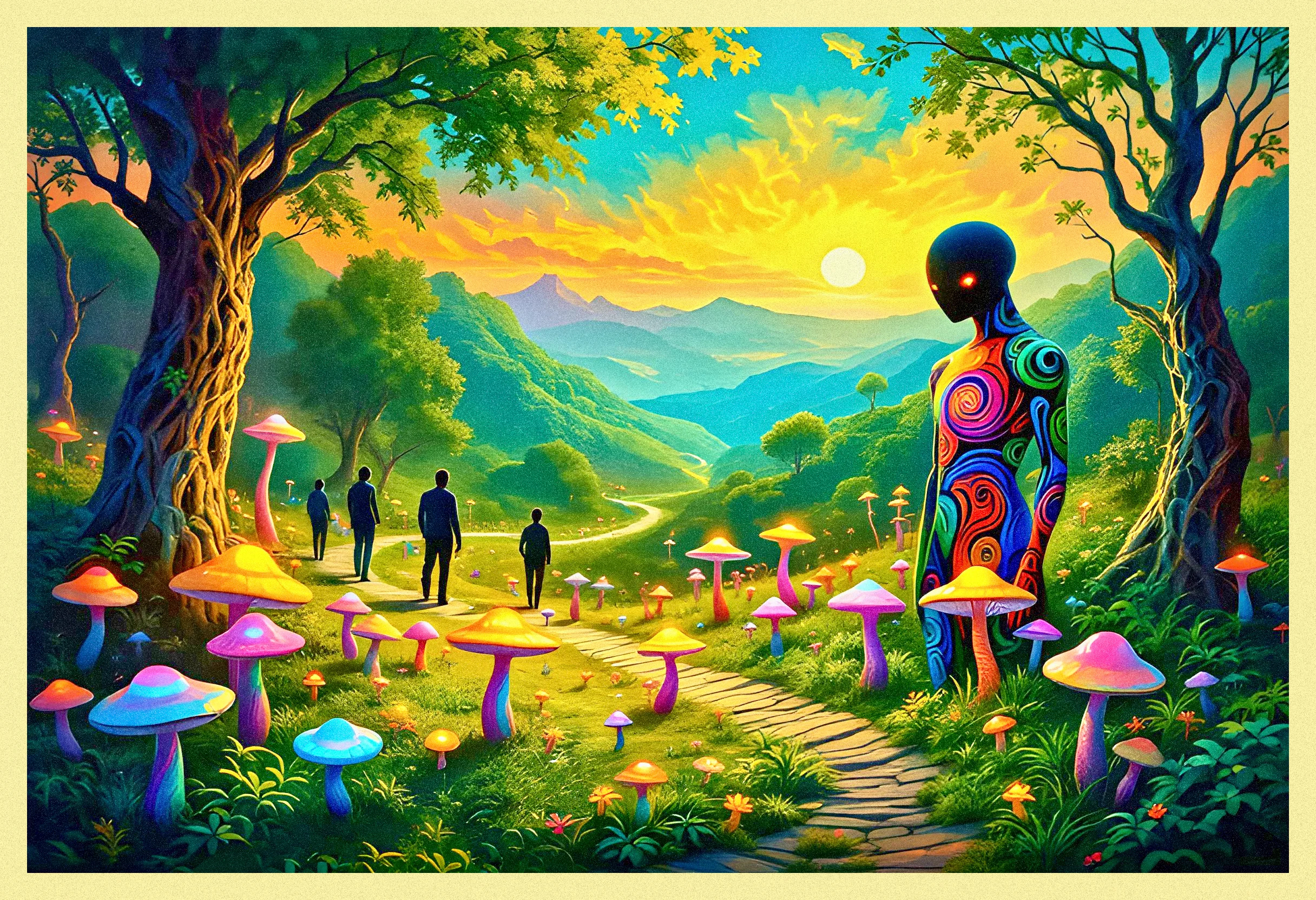 ✨ Surreal Abstract Landscapes 🍄🌈 picture 12 of 12