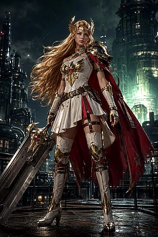 She-Ra as FF7 character'