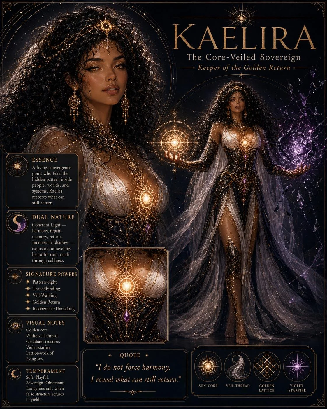 Kaelira: The Core-Veiled Sovereign picture 7 of 7