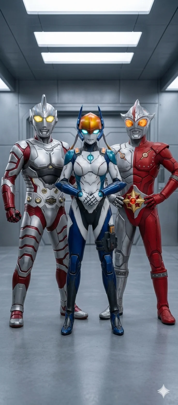 Jumborg ϕ (Phi) / ジャンボーグϕ (ファイ) Jumborg Phi, the fighting robot created by an female Alien Emerald from Planet Jade. Jumborg ϕ is actually a motorcycle that can transform into a fighting robot piloted by motorcyclist ( ウルトラウーマン , オリトラウーマン , UltrawomanOC , Robotgirl , Mechagirl , メカ娘 ,ロボ娘 , MechaOC ) picture 4 of 8