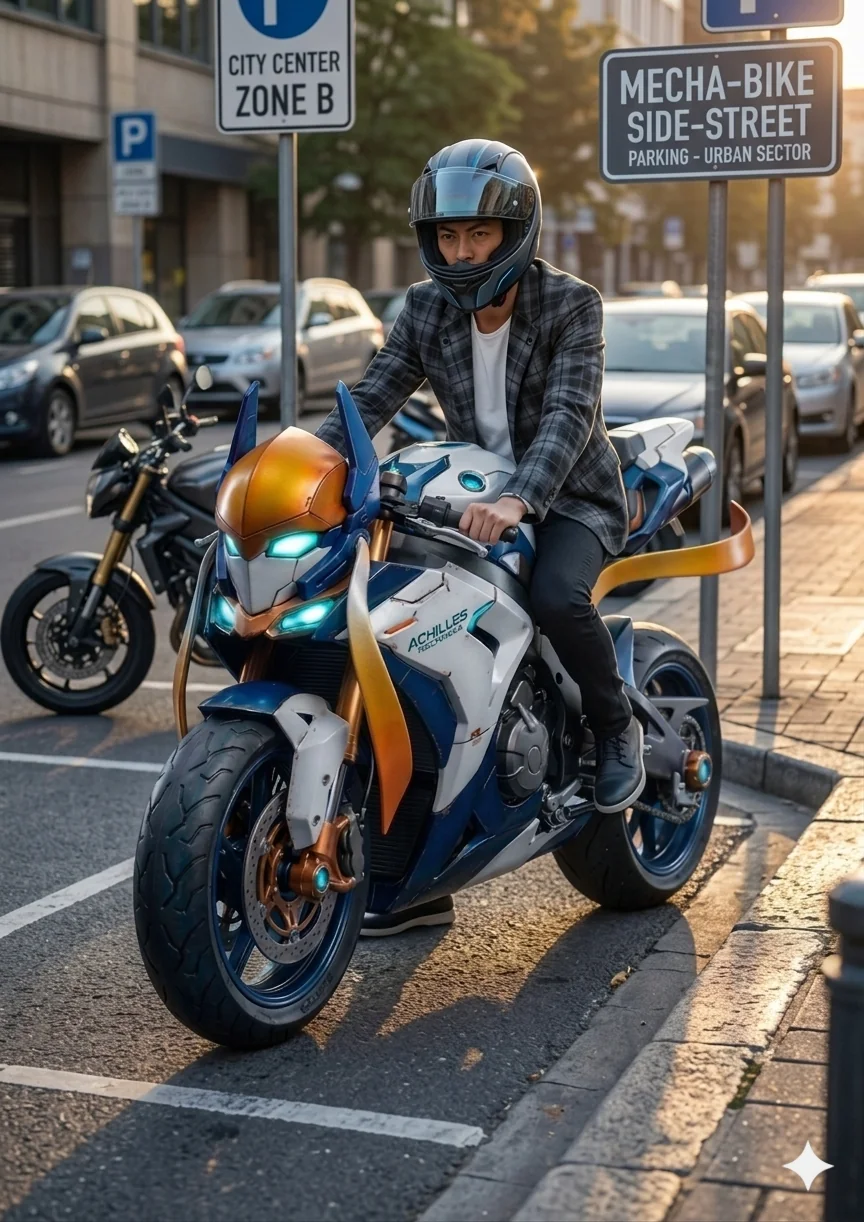 Jumborg ϕ (Phi) / ジャンボーグϕ (ファイ) Jumborg Phi, the fighting robot created by an female Alien Emerald from Planet Jade. Jumborg ϕ is actually a motorcycle that can transform into a fighting robot piloted by motorcyclist ( ウルトラウーマン , オリトラウーマン , UltrawomanOC , Robotgirl , Mechagirl , メカ娘 ,ロボ娘 , MechaOC ) picture 6 of 8