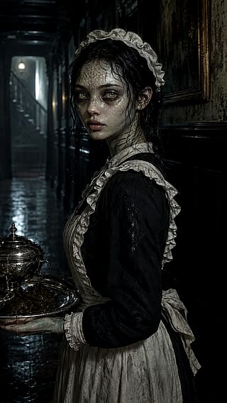 Title: Innsmouth Maid — Lovecraftian Deep One Hybrid'