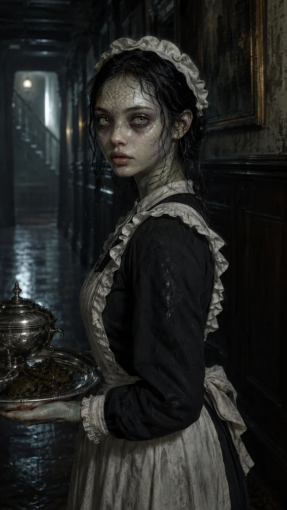 Title: Innsmouth Maid — Lovecraftian Deep One Hybrid picture 1 of 7