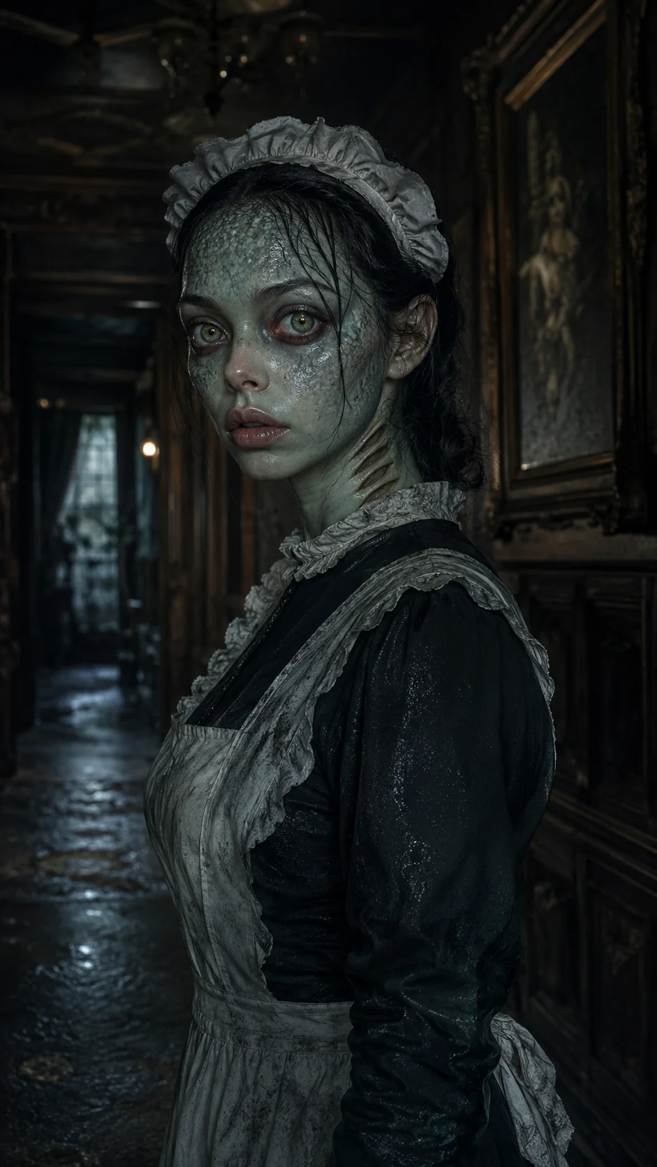 Title: Innsmouth Maid — Lovecraftian Deep One Hybrid picture 4 of 7