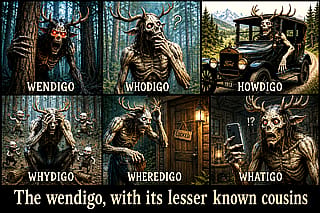The lesser known north american forest monsters'
