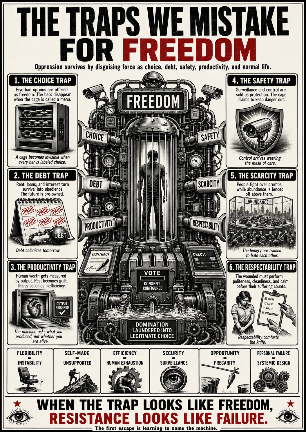 The Traps We Mistake for Freedom picture 1 of 1