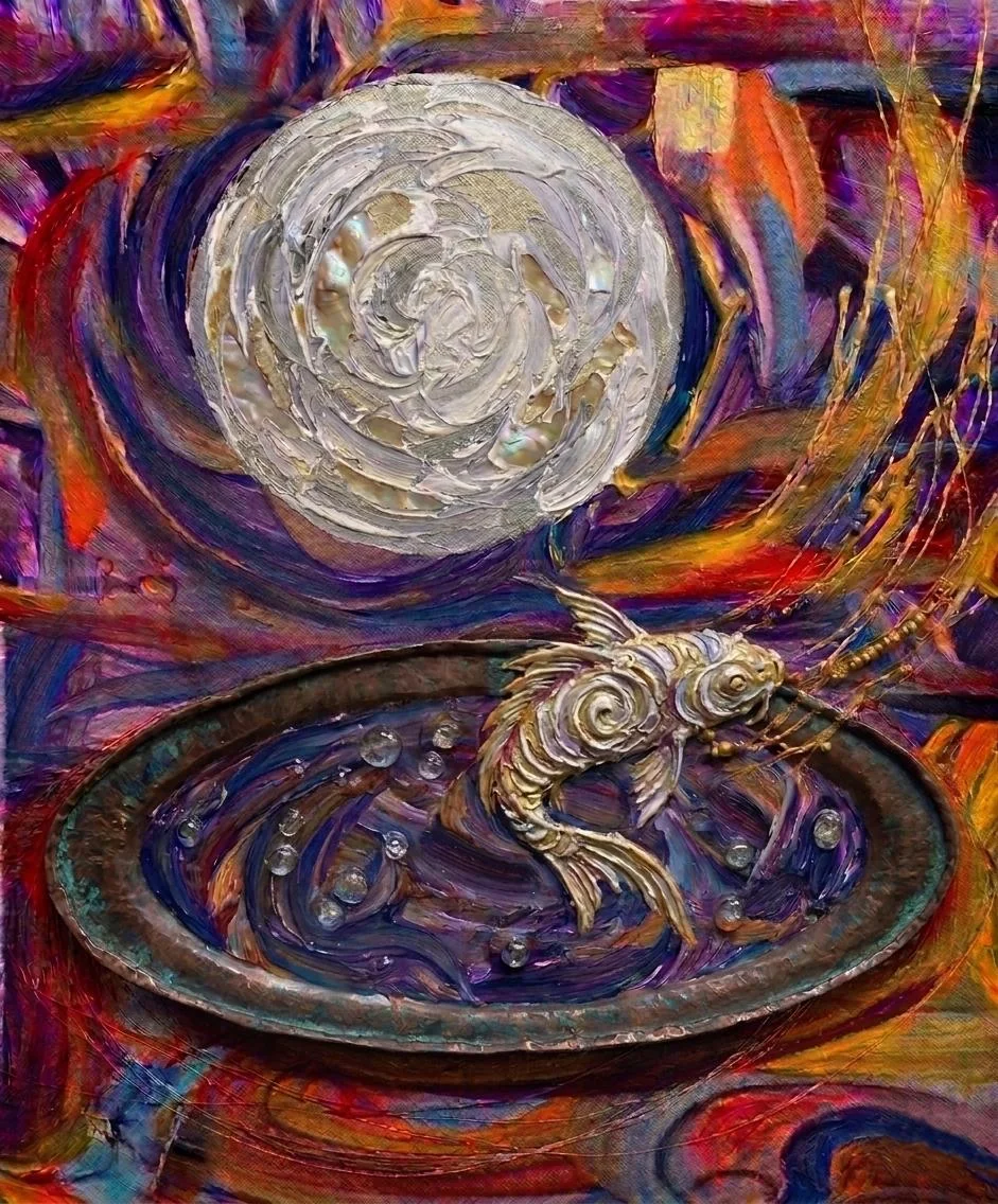 AI Edits of my art picture 1 of 4