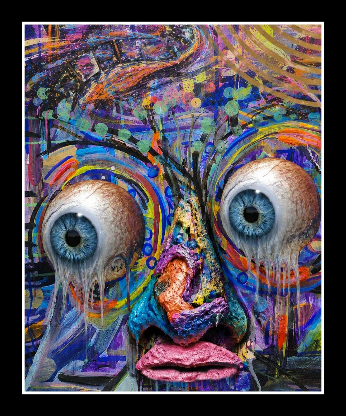 AI Edits of my art picture 2 of 4