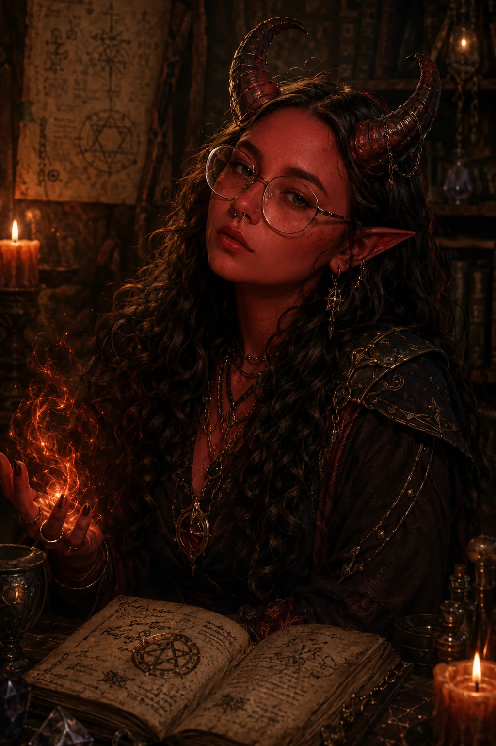 fantasy style selfie convertion picture 1 of 2