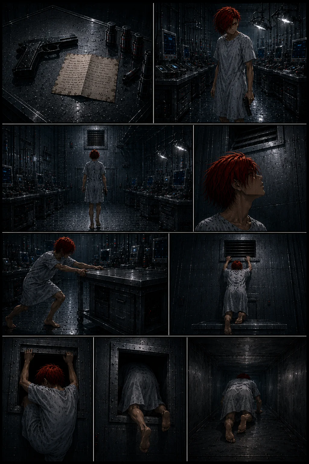 manga chapter created with chatgpt ( 2088 - flames of oblivion ) picture 7 of 14