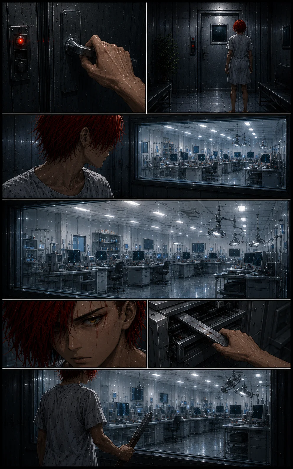 manga chapter created with chatgpt ( 2088 - flames of oblivion ) picture 10 of 14