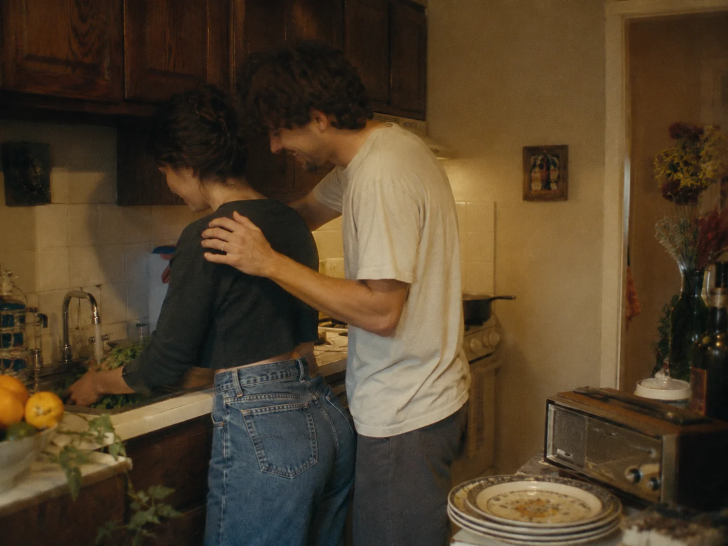 Vintage Couple Kitchen Moments picture 1 of 4
