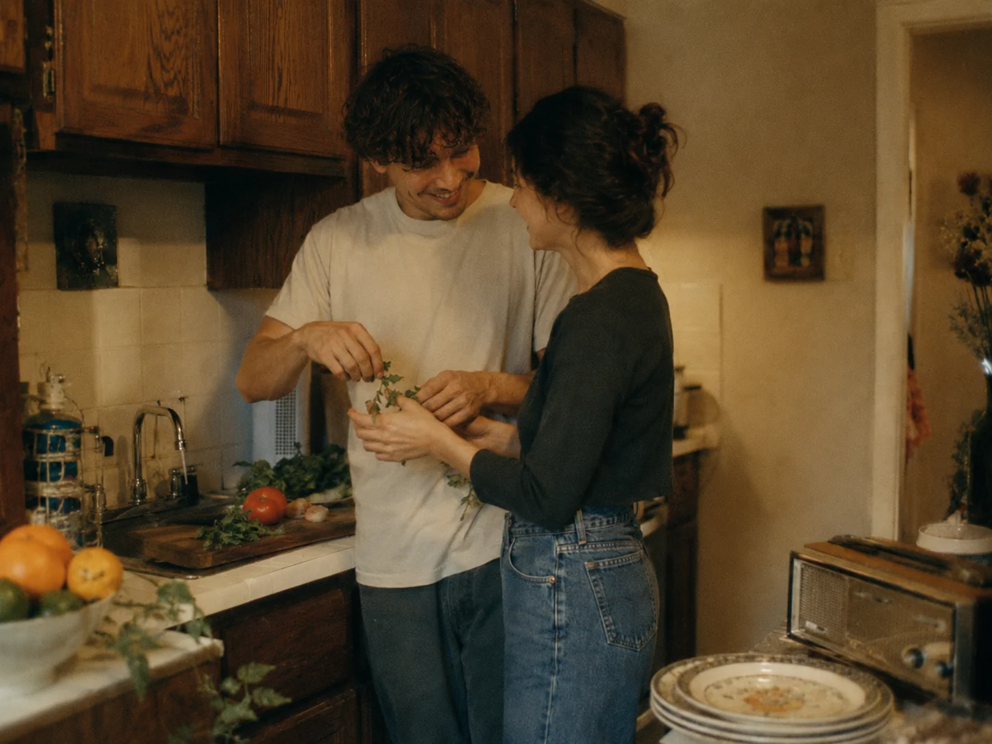 Vintage Couple Kitchen Moments picture 3 of 4