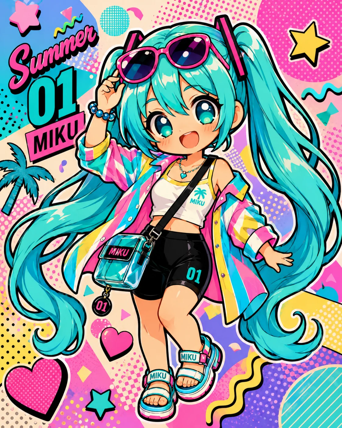 Having a bad day? Here's Hatsune Miku to lift up your spirits! picture 1 of 1