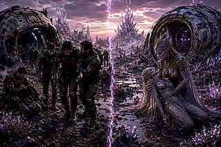 Sci fi Space: Crash Landing'