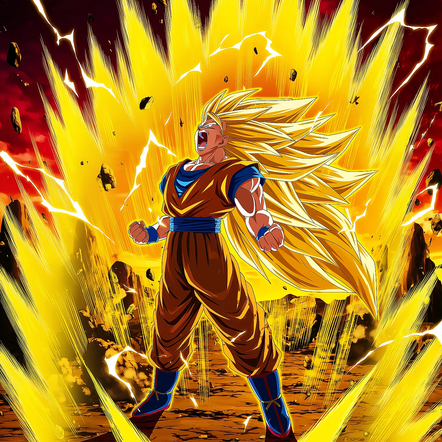 Goku's Legendary Transformation Series - From Super Saiyan 1 to Ultra Instinct picture 2 of 9