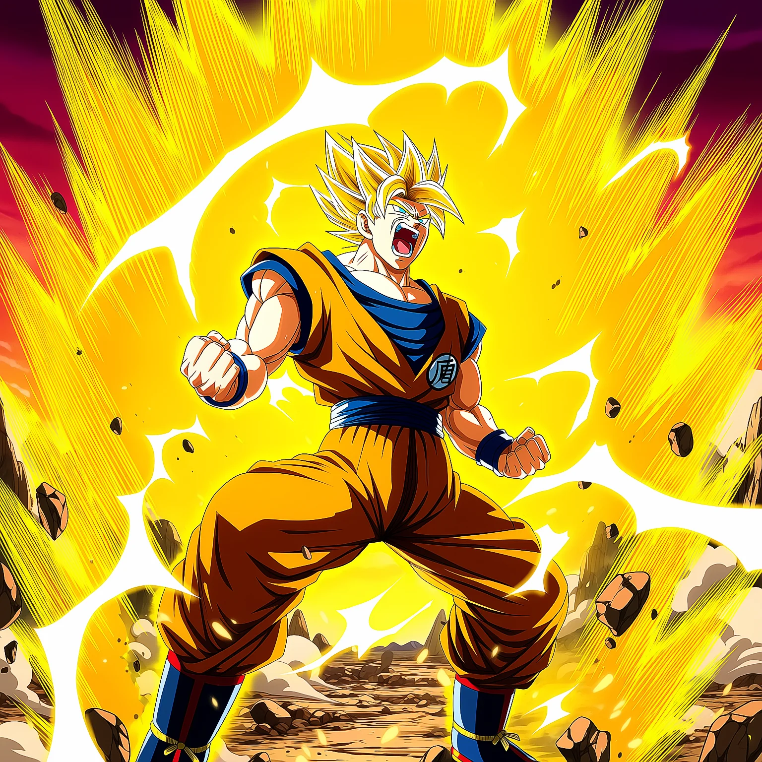Goku's Legendary Transformation Series - From Super Saiyan 1 to Ultra Instinct picture 3 of 9