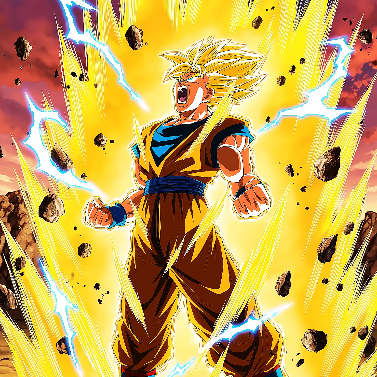 Goku's Legendary Transformation Series - From Super Saiyan 1 to Ultra Instinct picture 7 of 9