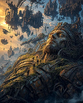 They built their cities above the god they forgot..'