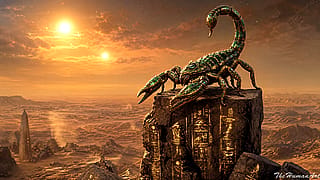 A Majestic Scorpion!'