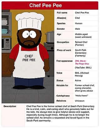 More ai south park characters'