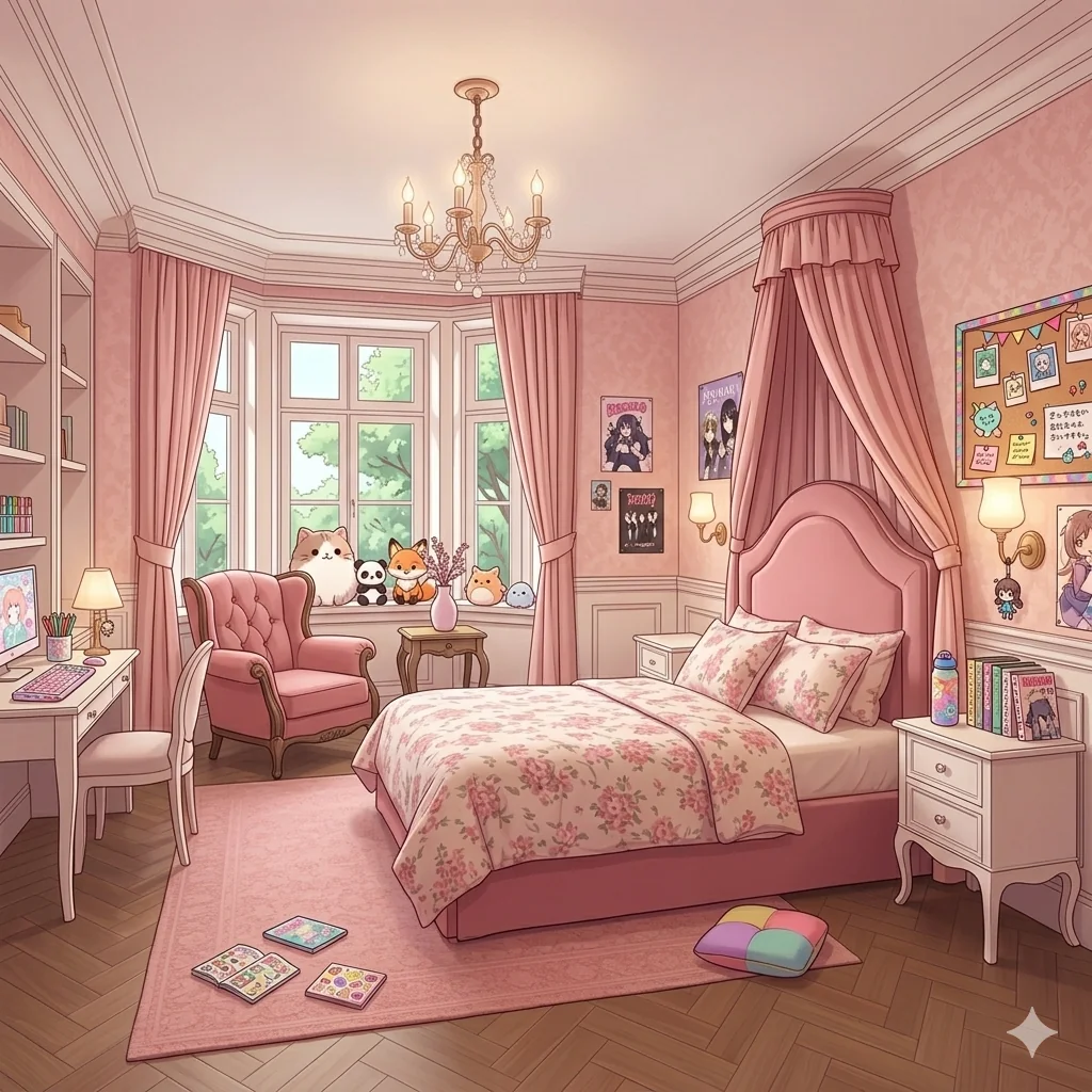 The interior of the cozy Victorian house picture 2 of 6