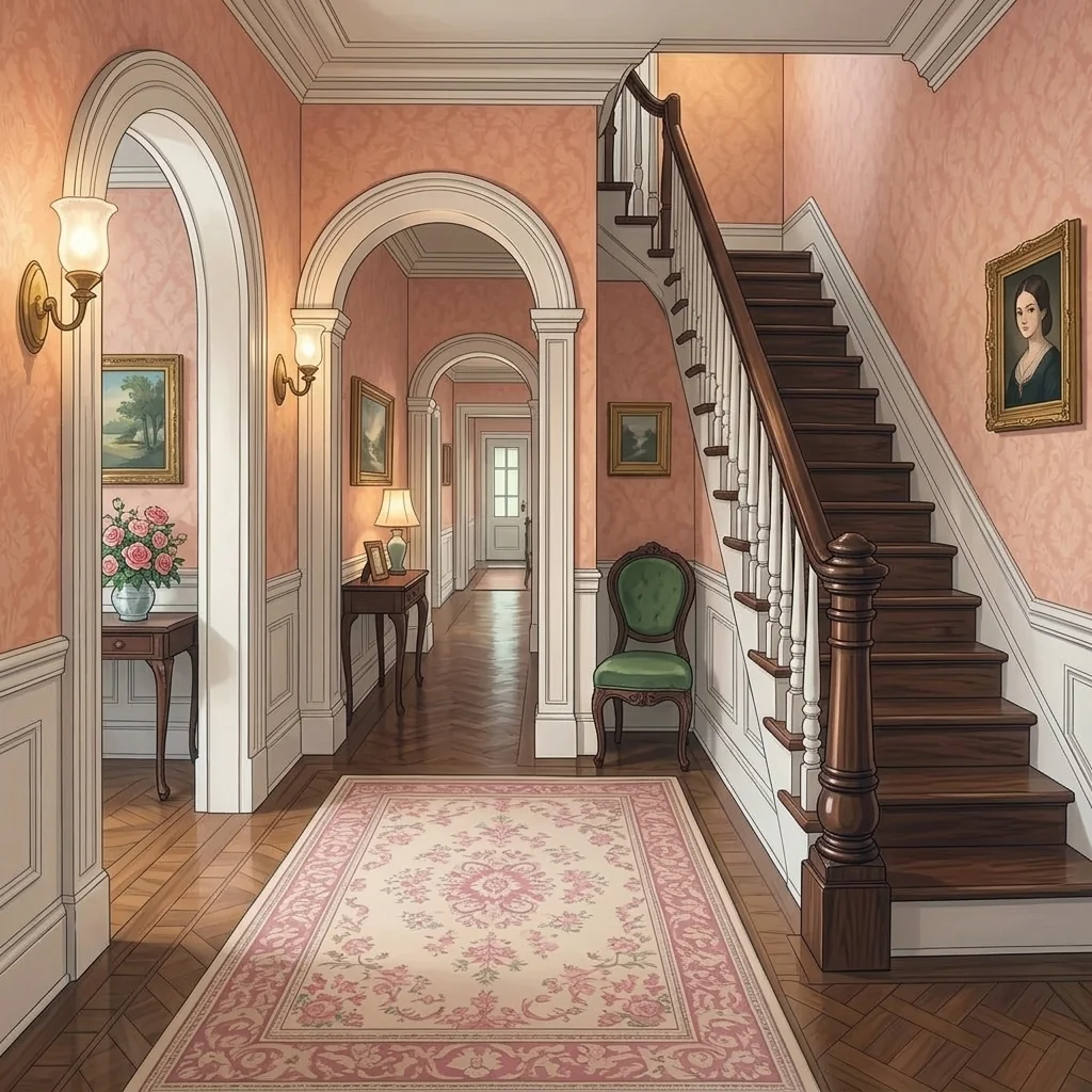 The interior of the cozy Victorian house picture 3 of 6