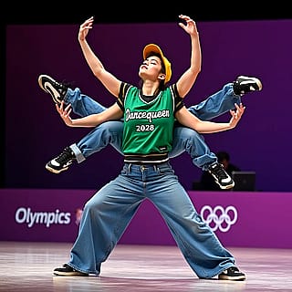 Next level breakdance at Olympics 2028'