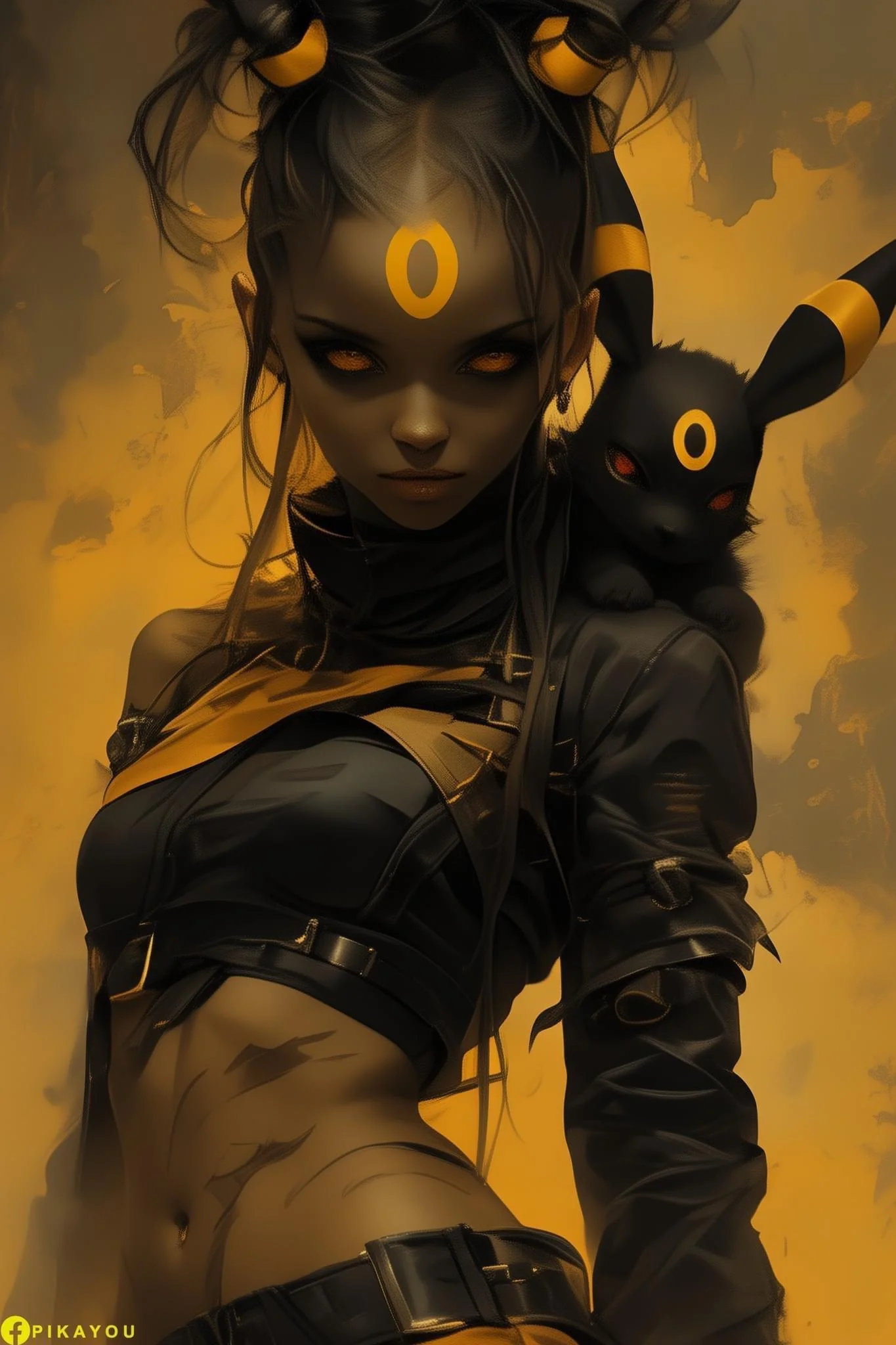 Umbreon transformed into a Superhero or Supervillian (Pokemon) picture 7 of 19