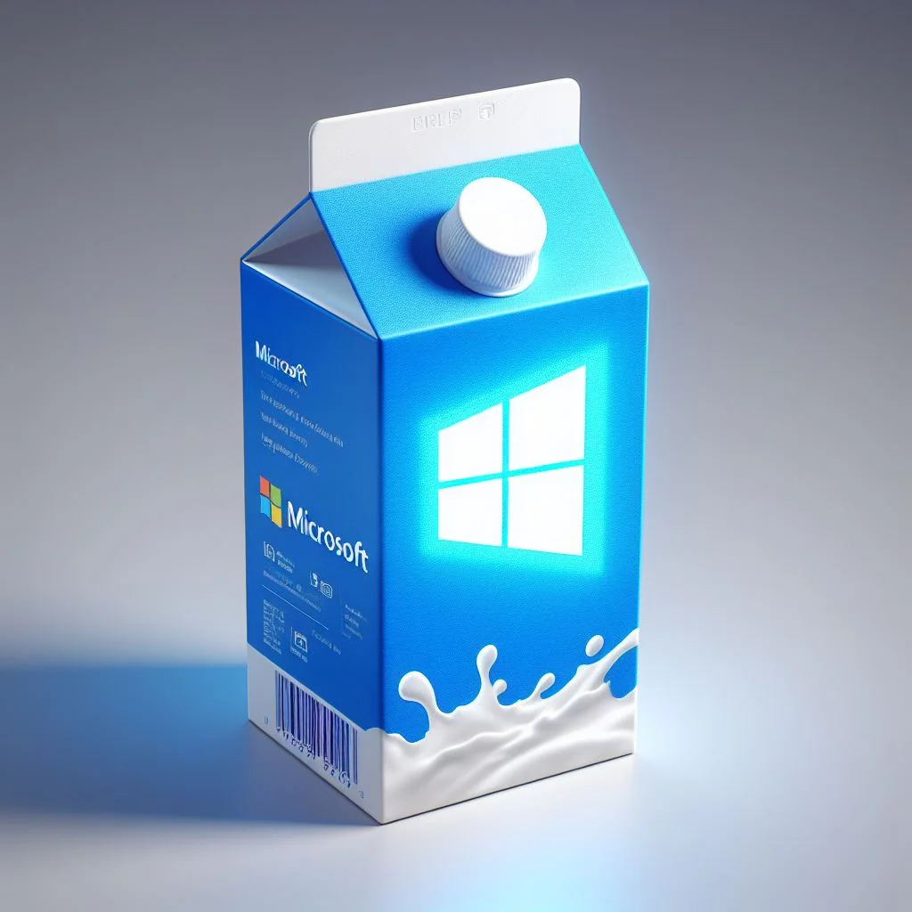 What if ___ made a carton of milk. picture 4 of 8