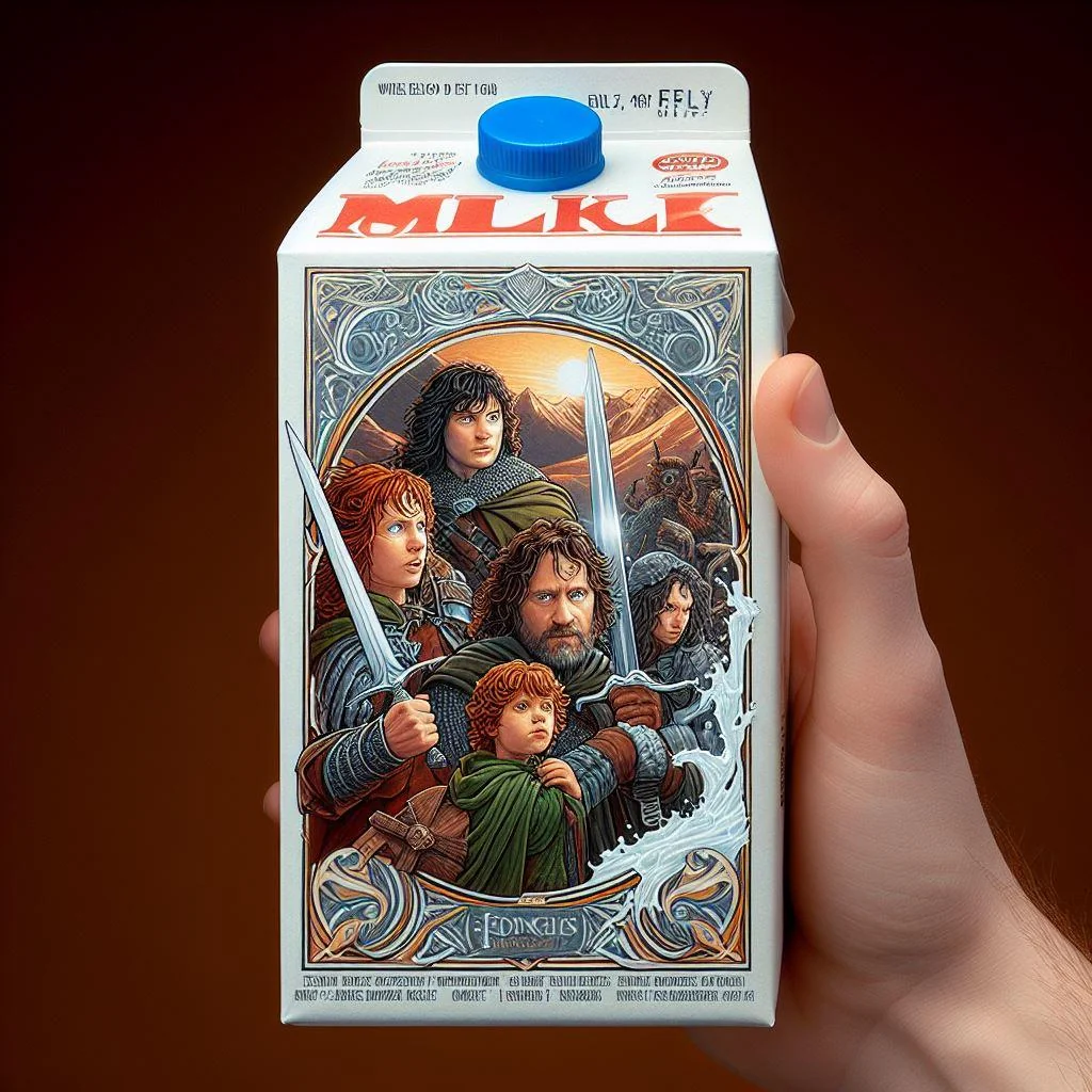 What if ___ made a carton of milk. picture 7 of 8