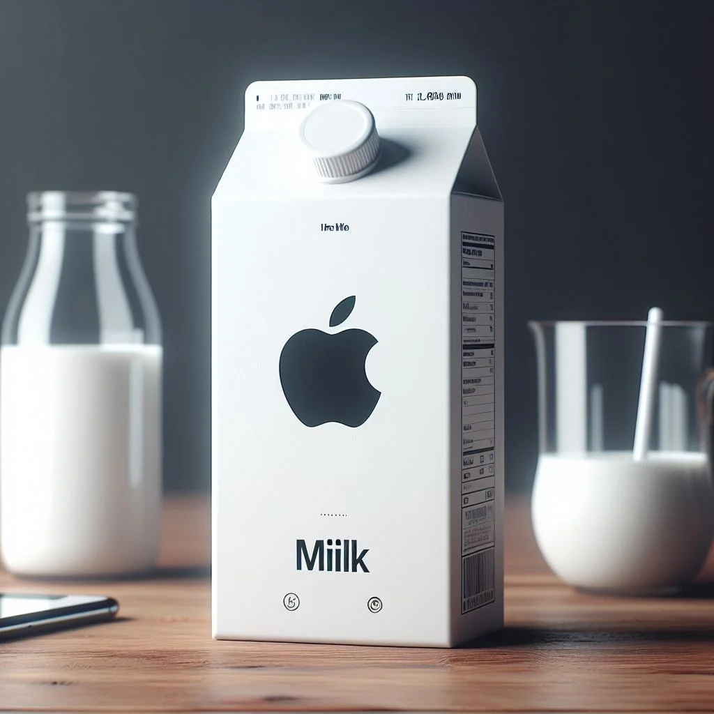 What if ___ made a carton of milk. picture 8 of 8