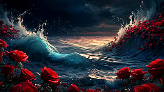 Sea of Roses'