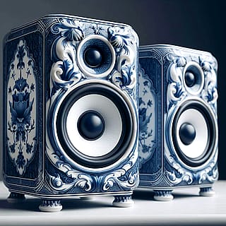 Behold! Meissen Porcelain Speakers'