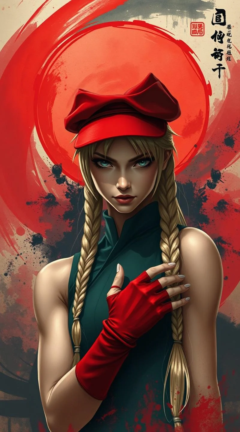 Street Fighter characters as Japanese art posters picture 3 of 14