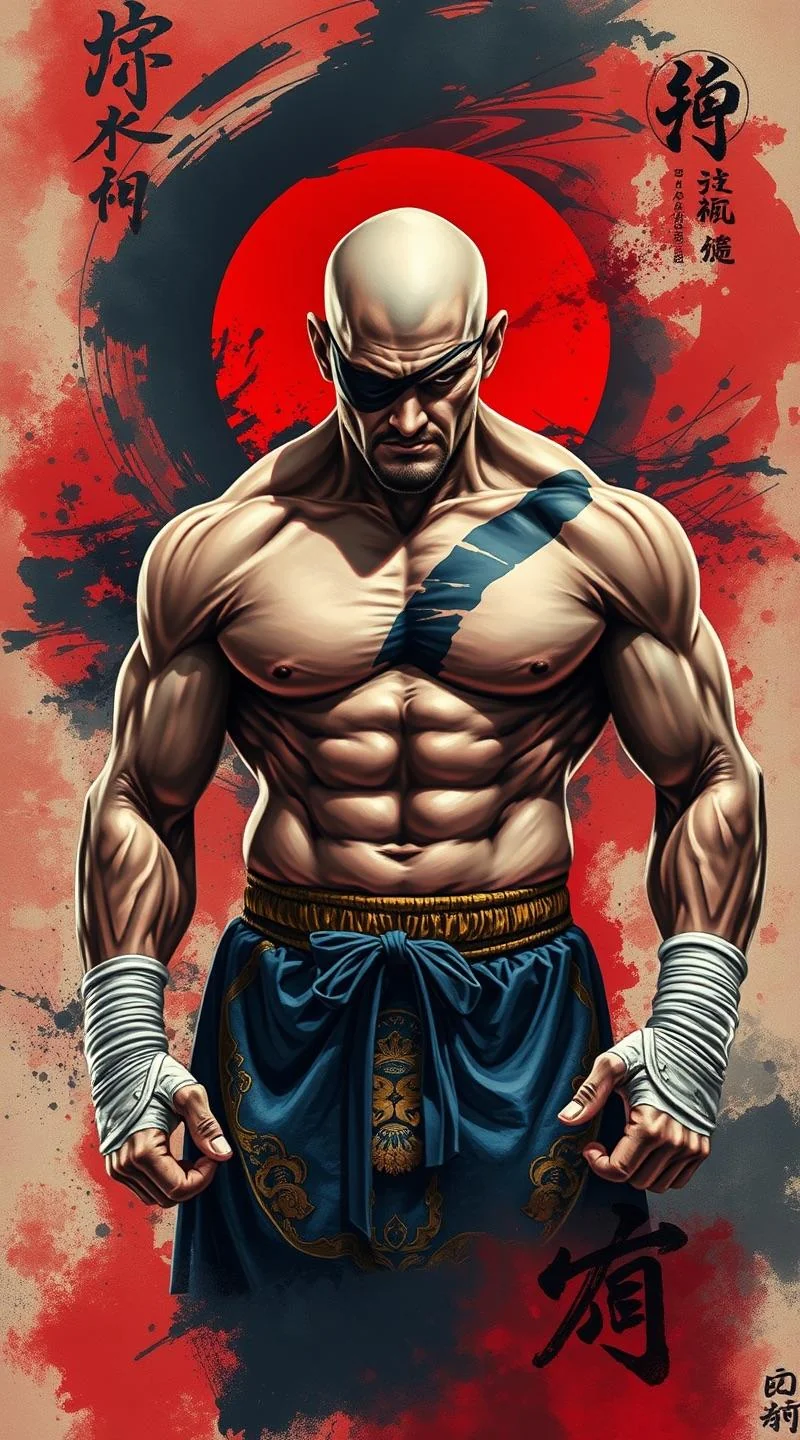 Street Fighter characters as Japanese art posters picture 4 of 14