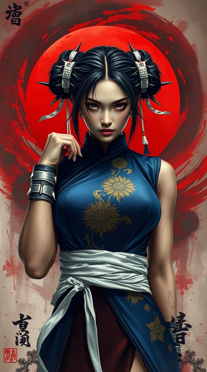 Street Fighter characters as Japanese art posters picture 14 of 14