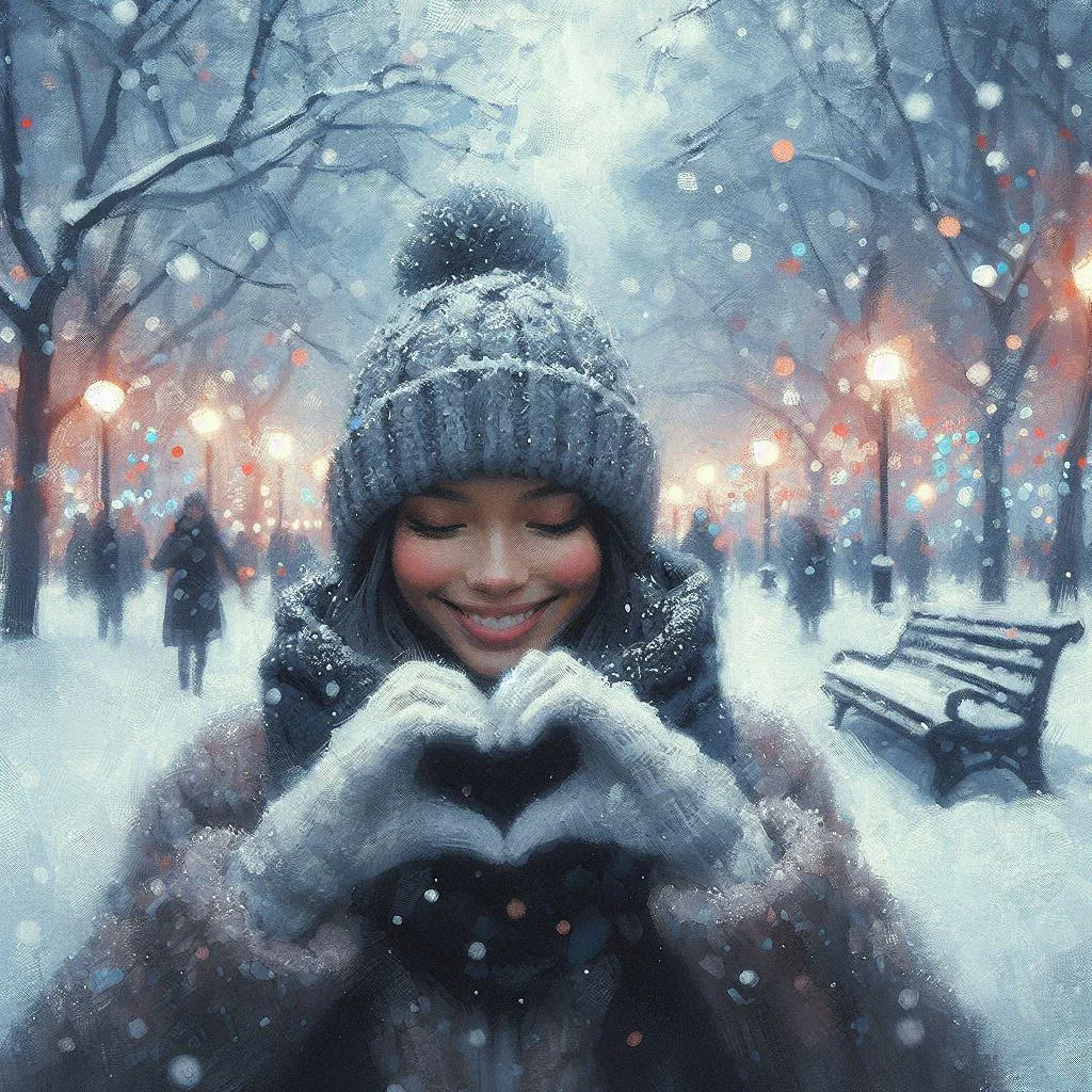 Wintry love tale picture 1 of 1