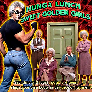 Hunga Lunch Sweet Golden Girls'