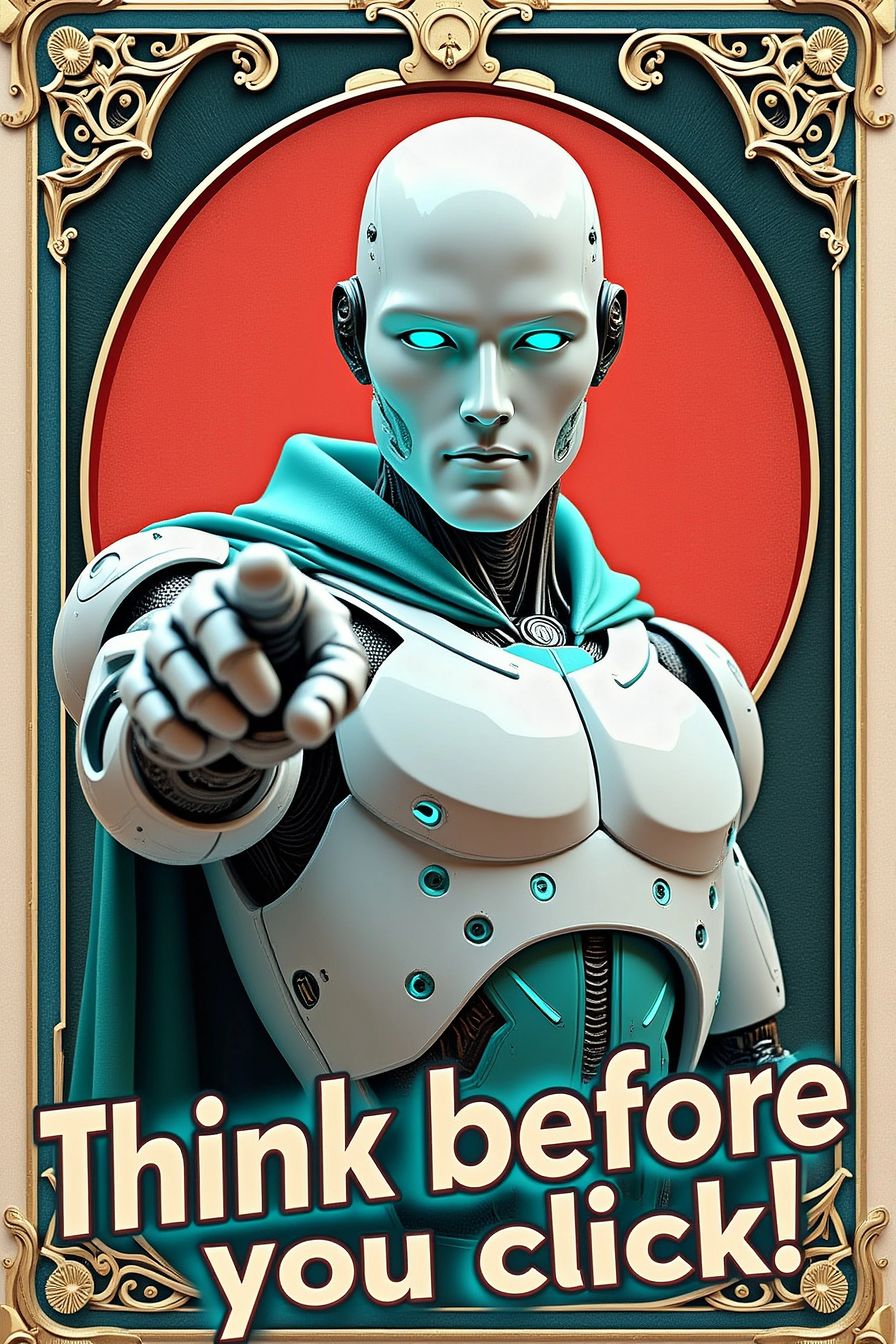 The Cyber Security Android has some important messages for you! picture 4 of 10