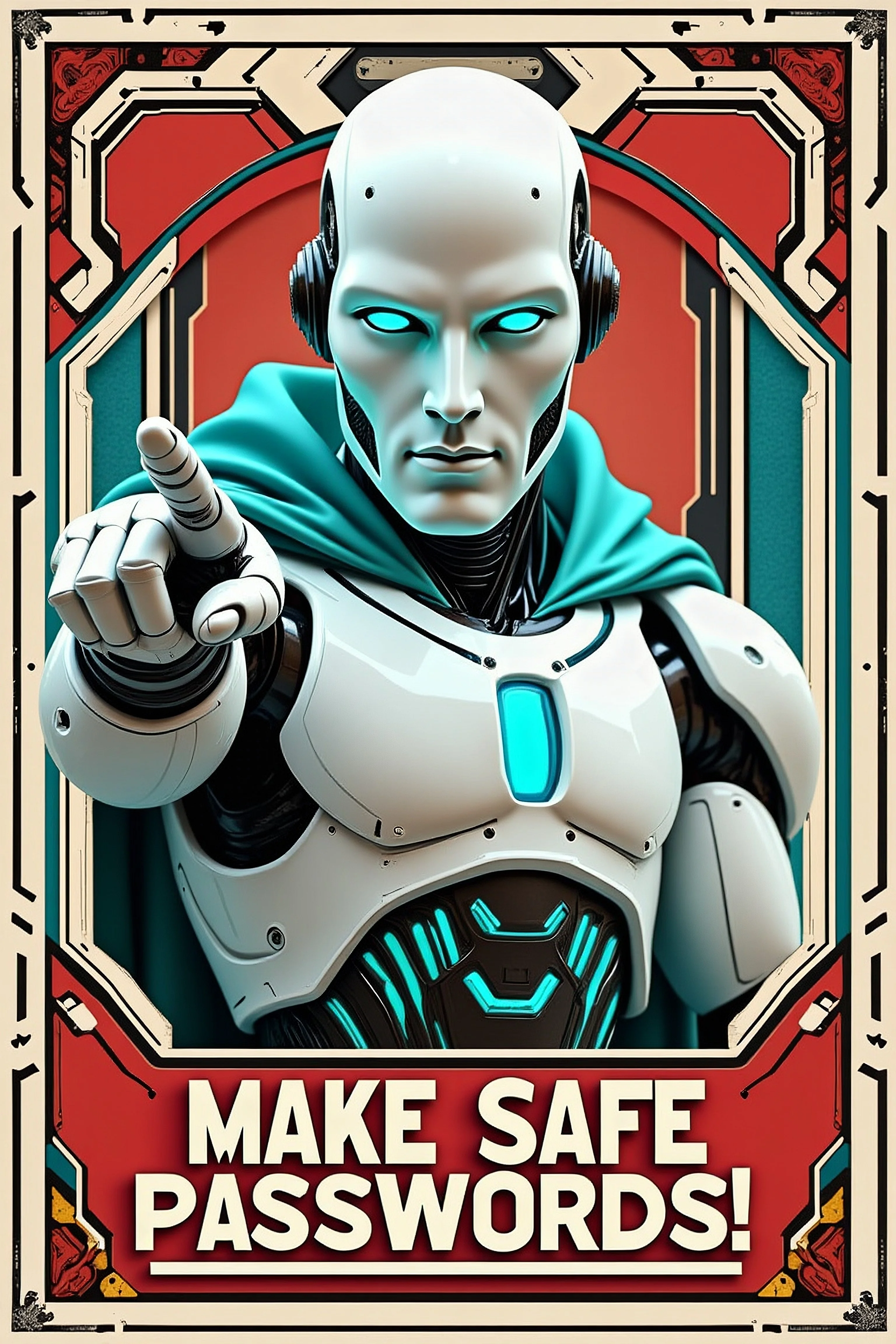 The Cyber Security Android has some important messages for you! picture 5 of 10