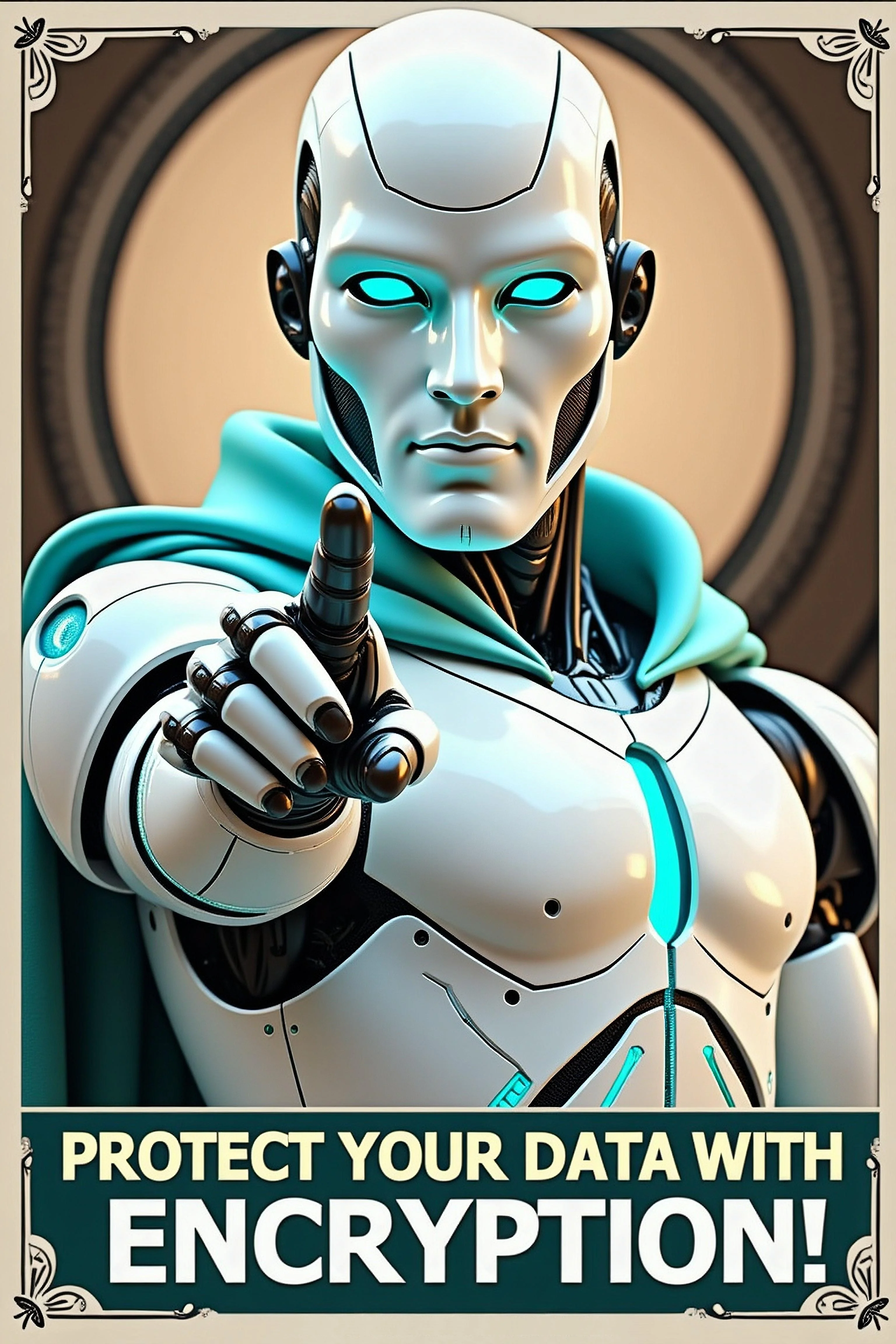 The Cyber Security Android has some important messages for you! picture 9 of 10