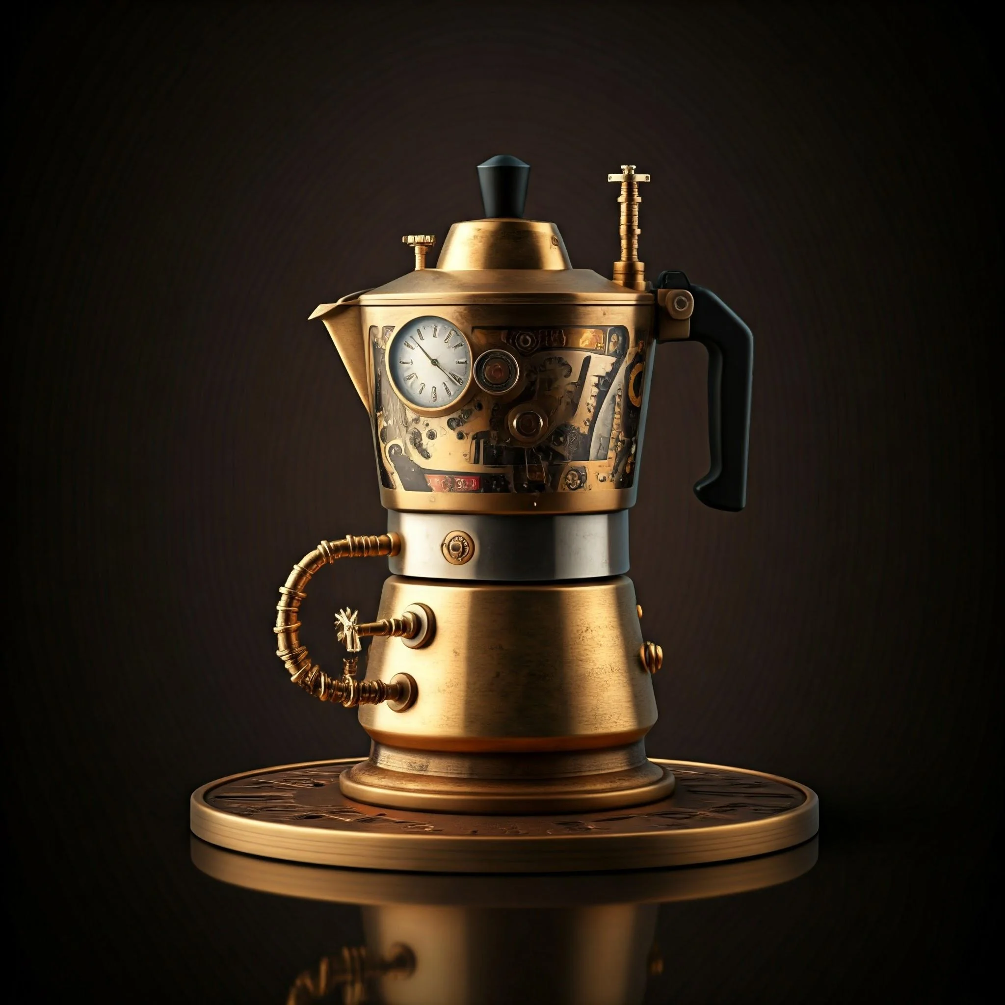 Steampunk Moka Pots picture 4 of 6