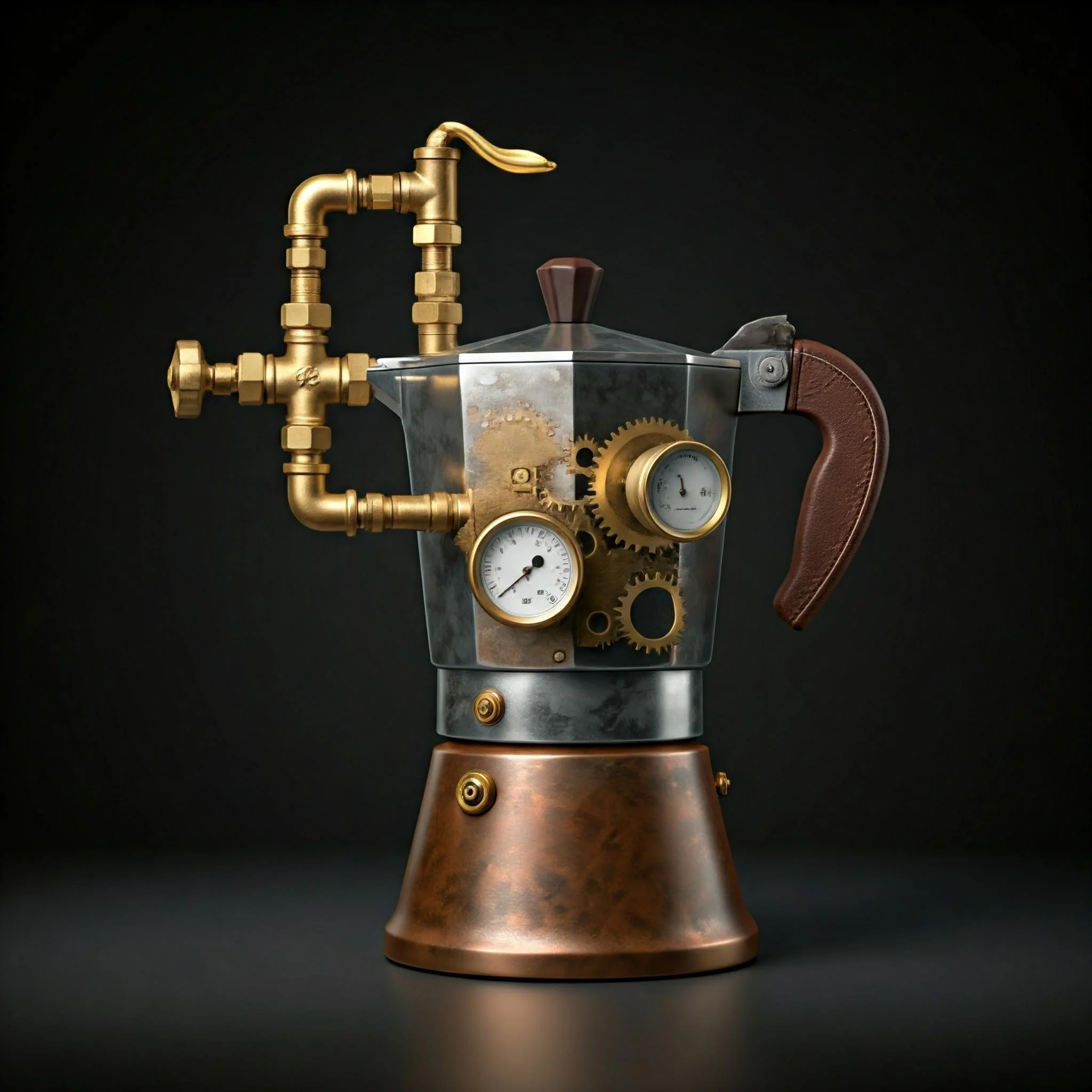 Steampunk Moka Pots picture 5 of 6