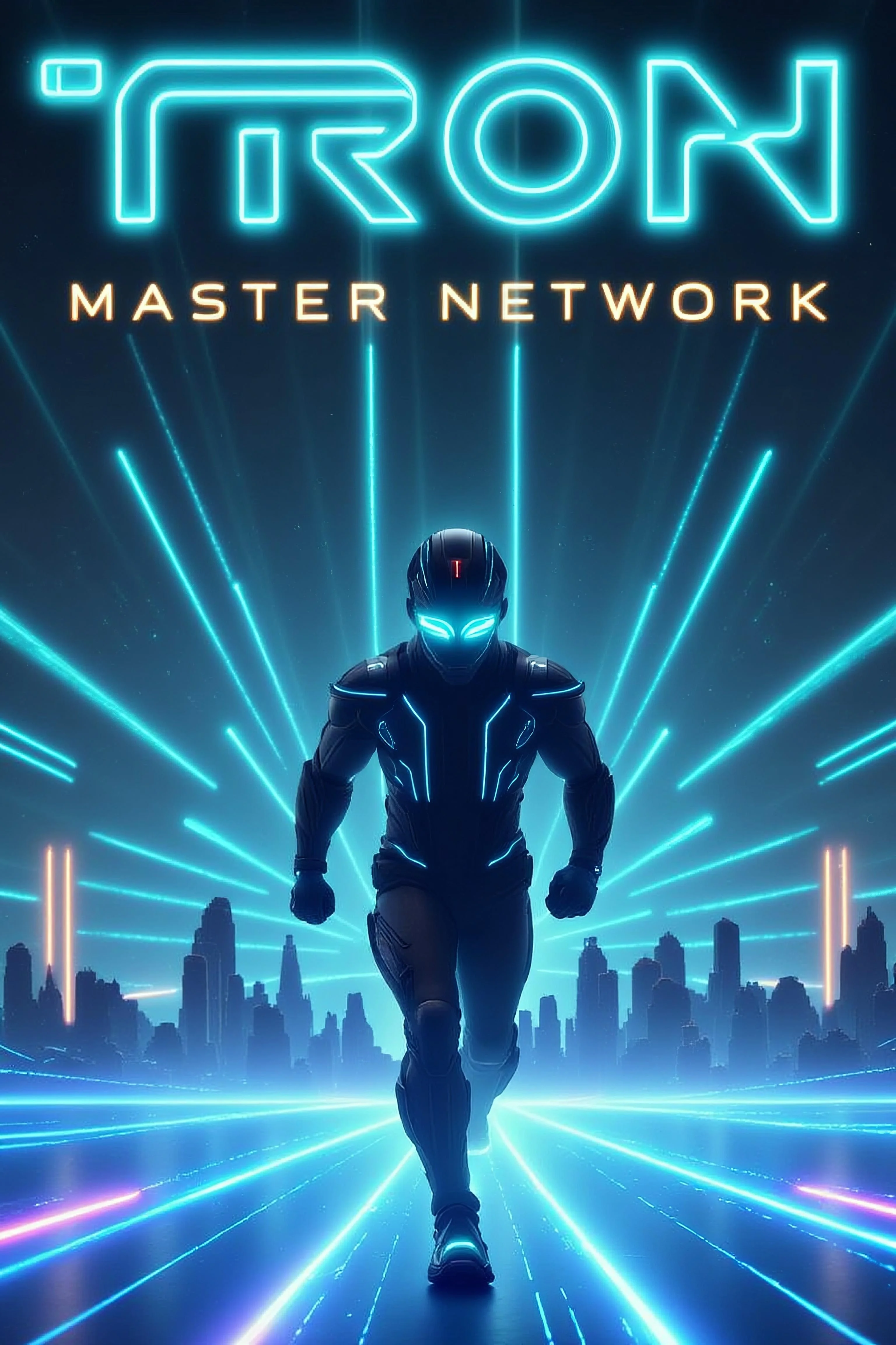 TRON - Master Network - Fictional Movie Poster picture 1 of 1