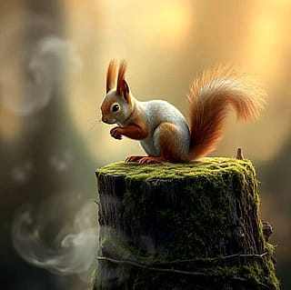 Red squirrel'