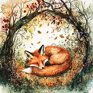 Watercolor Animal Paintings'