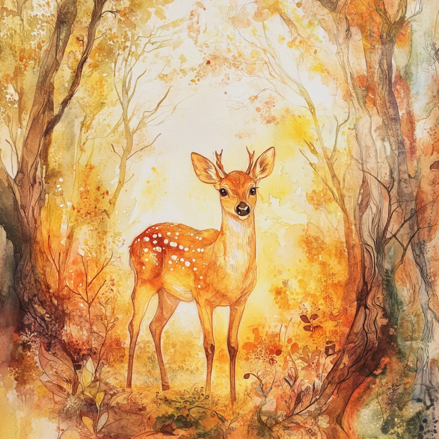 Watercolor Animal Paintings picture 2 of 9